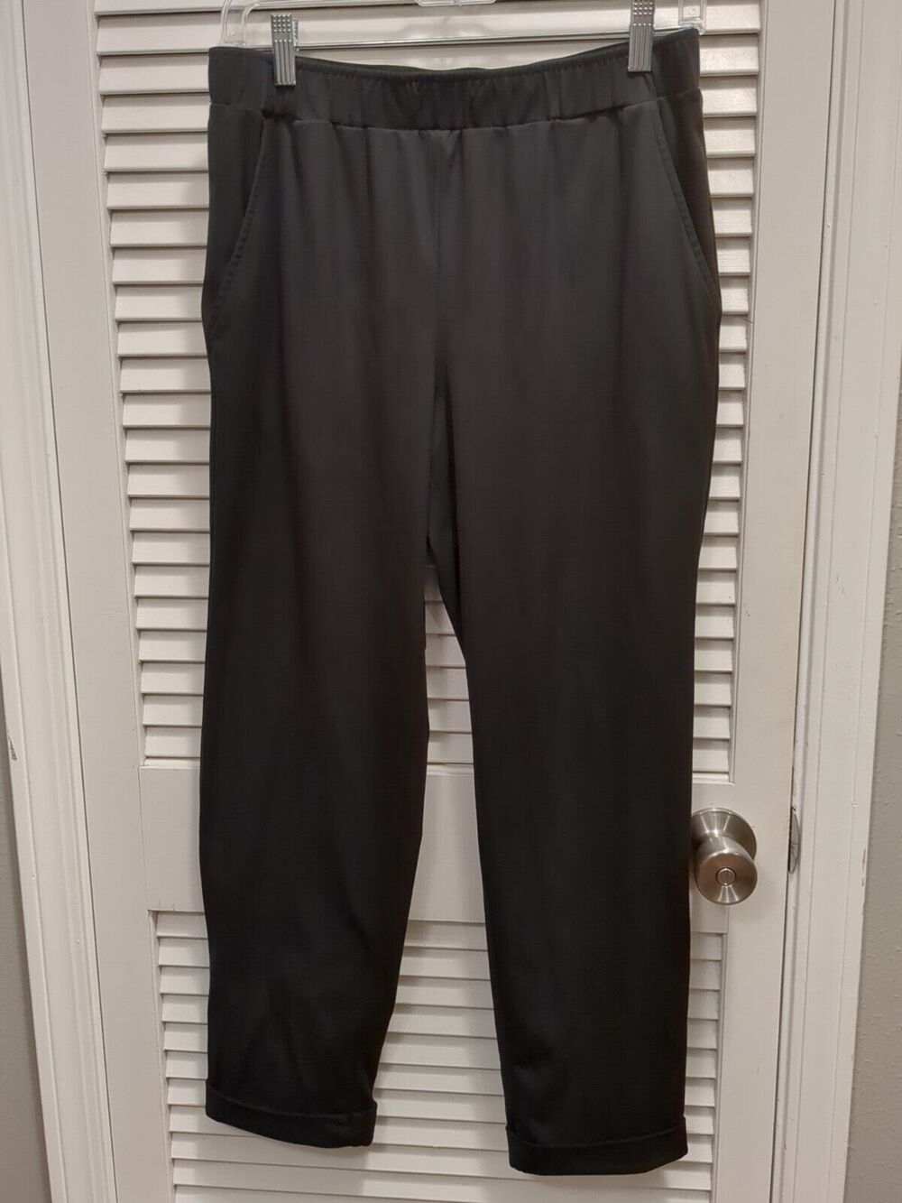 Rachel Zoe Black Yoga Comfy Loungewear Elastic Waist Sweatpants Women's Size M